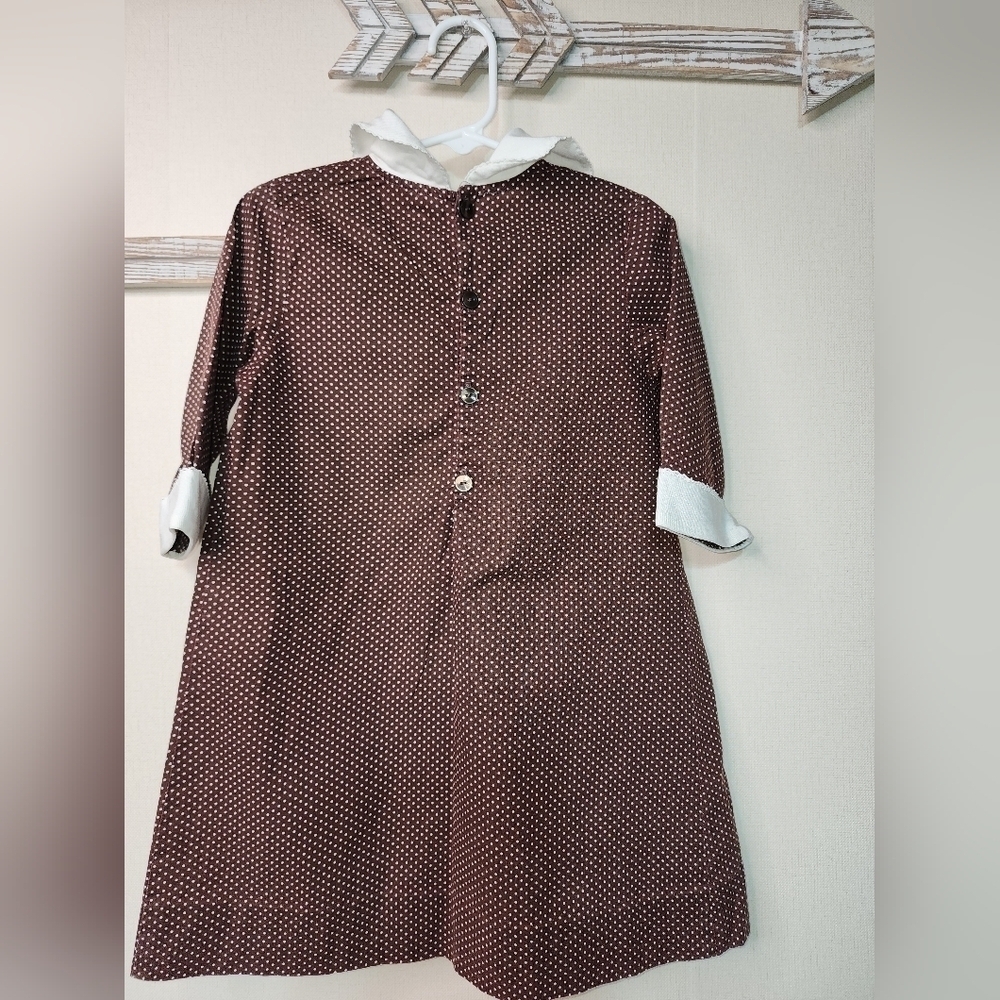 Beautiful Vintage Girls Holiday Dress - Picture 3 of 6